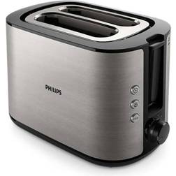 Philips Tostadora HD2650/90 2 Ranuras Acero Inoxidable