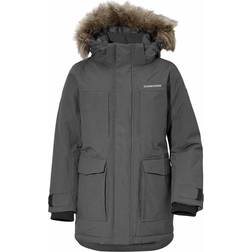 Didriksons Madi Boy's Parka - Coal Black (502623-108)