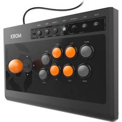 Krom Manette de jeu Kumite Noir Orange