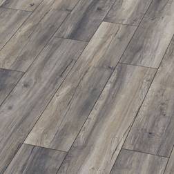 Kronotex Laminaatti Exquisit Plus, 3572 Harbour Oak Grey, ruskeanharmaa