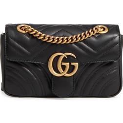 Gucci GG Marmont Matelassé Mini Bag - Black