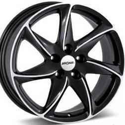 Ronal R51 Black Polished 7x16 5/114.3 ET40 CB82.0