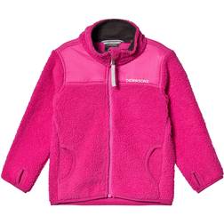 Didriksons Geite Kid's Pile Jacket - Plastic Pink (502672-322)