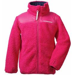 Didriksons Geite Kid's Pile Jacket - Warm Cerise (501934-169)