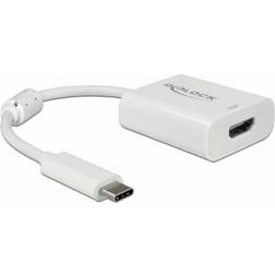 DeLock USB C-HDMI M-F 0.1m