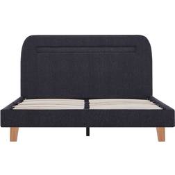 vidaXL Bed Frame with LED 22.5cm Sängram 120x200cm