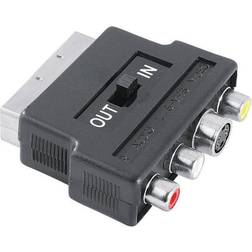 Hama Scart-S-video/3RCA Adapter M-F
