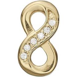 Christina Jewelry Eternity Charm - Gold/Topazes