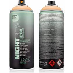 Montana Cans Night Glow Lumiere Effect Spray Paint Orange 400ml