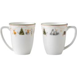 Wik & Walsøe Christmas Morning Mug 15cl 2pcs