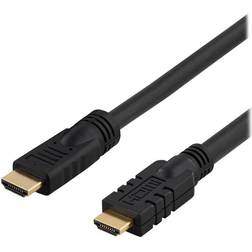 Deltaco Active HDMI - HDMI High Speed with Ethernet 15m