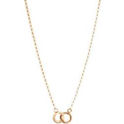 Efva Attling Mini Twosome Necklace - Gold