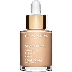 Clarins Skin Illusion Natural Hydrating Foundation SPF15 #105 Nude