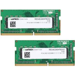 Mushkin Essentials módulo de memoria 16 GB 2 x 8 GB DDR4 2400 MHz