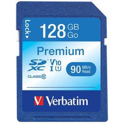 Verbatim 128GB Premium SDXC UHS-I Class 10 Memory Card