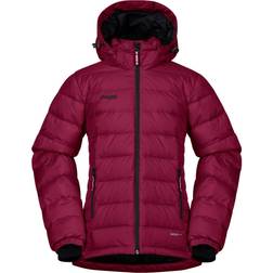 Bergans Down Youth Girl Jacket - Beet Red/Solid Charcoal (7623)