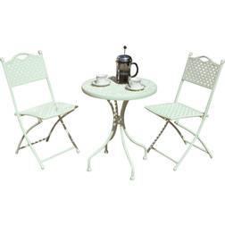 Rowlinson Havana Lattice Bistro Bistro Set, 1 Table incl. 2 Chairs