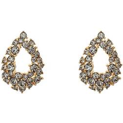 Lily and Rose Petite Alice Earrings - Gold/Black