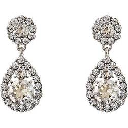 Lily and Rose Petite Sofia Earrings - Silver/Transparent