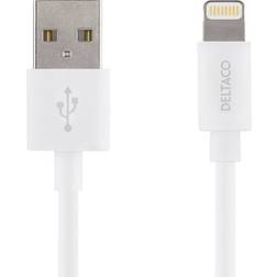 Deltaco USB A - Lightning 1m