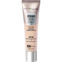 Maybelline Dream Urban Cover fond de teint haute couvrance teinte 111 Cool Ivory 30 ml