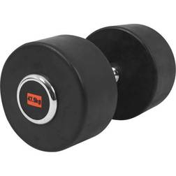 Gorilla Sports Premium Rubber Dumbbell 15kg