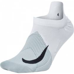 Nike Elite Lightweight No-Show Socks Unisex - White/Wolf Grey/Cool Grey