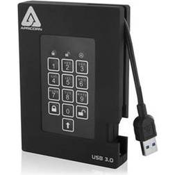 Apricorn Padlock Fortress 1tb Musta