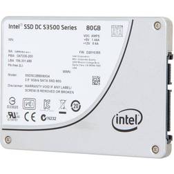 Intel DC S3500 Series SSDSC2BB080G401 80GB