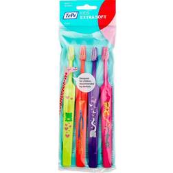 TePe Kids Extra Soft Brosses À Dents Extra Soft Pour Enfant 4 pcs