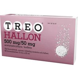 Treo Hallon 500mg/50mg 60 st Brustablett