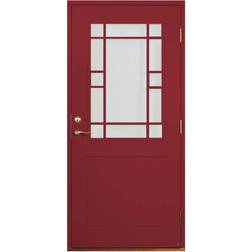 Leksandsdörren Källberget Ytterdörr Klarglas S 4050-R V (100x200cm)