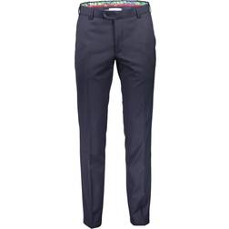 Meyer Bonn Feingabardine Bi-Stretch - Navy