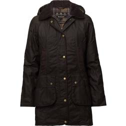 Barbour Giubbotto Impermeabile Bower Wax Oliva Da Donna