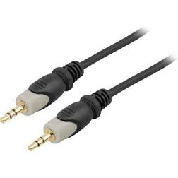Deltaco 3.5mm - 3.5mm 1m