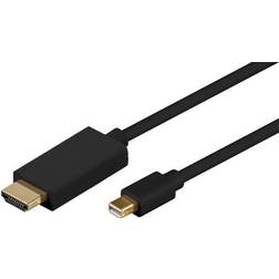 MicroConnect HDMI - DisplayPort Mini 5m