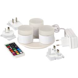 Duni Mini White LED-ljus 5cm 3st