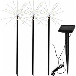 Star Trading Firework Solar Bakkebelysning 40cm 3st