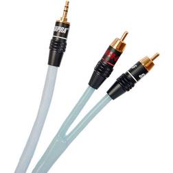 Supra BiLine-MP 3.5mm - 2RCA 8m