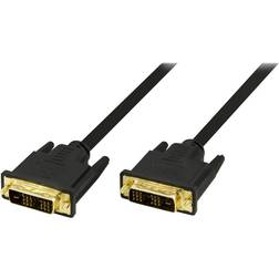Deltaco DVI-D - DVI-D Single Link 2m