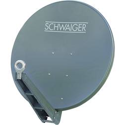 Schwaiger Antenne SAT 85 cm SPI085 Réflecteur Aluminium Anthracite