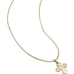 Aagaard Dagmarkors Pendant Necklace - Gold/Diamond