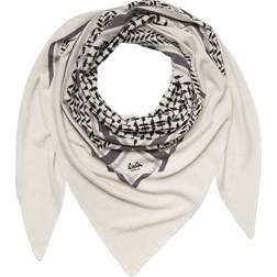 Lala Berlin Tørklæde Triangle Trinity Classic Scarf L - Alabastro