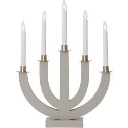 Star Trading Egil Beige Adventsljusstake 37cm