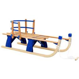 vidaXL Foldbar Kælk med Ryglæn 110 cm