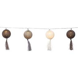 Star Trading Jolly Tassel Ljusslinga 10 Lampor