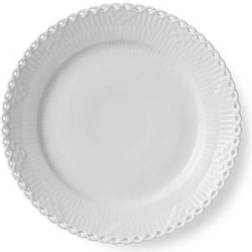 Royal Copenhagen Hvid Helblonde Asiet 19cm