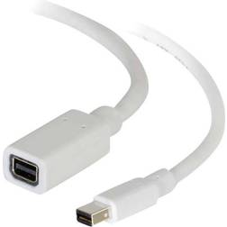 C2G Mini DisplayPort-Mini DisplayPort M-F 2m