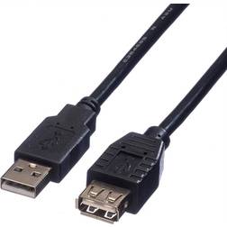 Roline USB A - USB A M-F 2.0 3m
