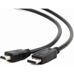 MicroConnect DisplayPort - HDMI M-M 3m